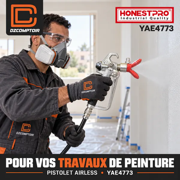 Pistolet de peinture Airless HONESTPRO YAE4773