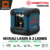 Niveau laser vert à 2 lignes HONESTPRO YAM0150