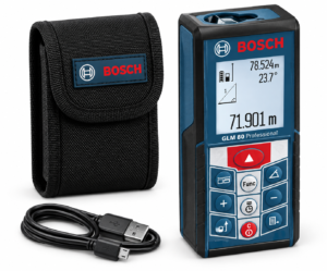 Télémètre Bosch Professional GLM 80 avec housse et câble