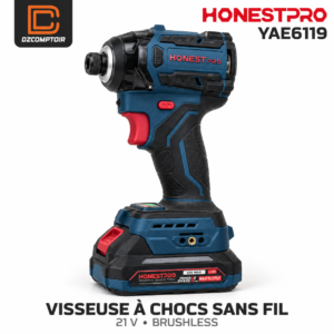 Visseuse à chocs sans fil HONESTPRO YAE6119 21 V Brushless