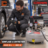 Compresseur CROWN CT36163 utilisé pour le gonflage et l’entretien en atelier