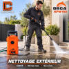 ORCA HPW190 – utilisation Nettoyeur haute pression ORCA HPW190 utilisé pour le nettoyage extérieur