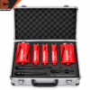 Coffret CROWN M16 de 5 couronnes diamantées avec accessoires