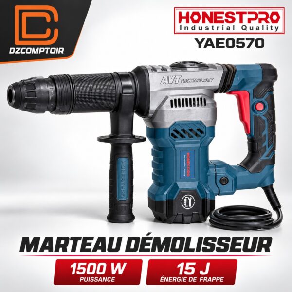 Marteau démolisseur 1500W YAE0570