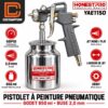 Pistolet à peinture pneumatique HonestPro YAE1150