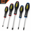 Jeu de 6 tournevis STANLEY FatMax – Plats et Pozidriv – 0-65-428