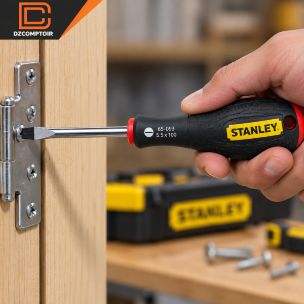 Tournevis STANLEY FatMax en utilisation